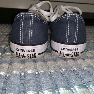 Navy Low Top Converse